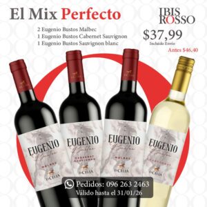 El Mix Perfecto Argentino - Malbec - Cabernet Sauvignon - Chardonnay