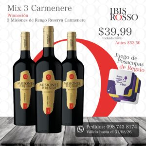 Mix 3 Reserva Carmenere